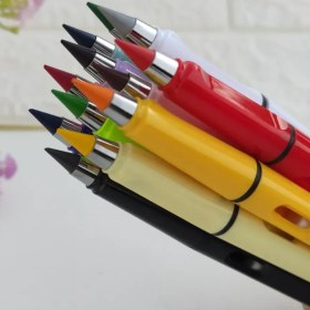 تصویر مداد رنگی بی نهایت ۱۲ عددی 