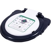 تصویر درب و حلقه SPT سرو پیکر توس کد 392012 - رنگ:مشکی 