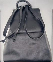 تصویر کوله پشتی چرم طبیعی مدل کیسه ای کد p171 