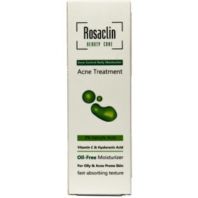 تصویر کرم مرطوب کننده و ضد جوش رزاکلین Rosaclin Acne Control Daily Moisturizer Cream