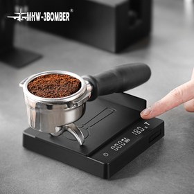 تصویر اسکیل قهوه بمبر مدل Mini Cube Bomber Mini cube coffee scale 2.0