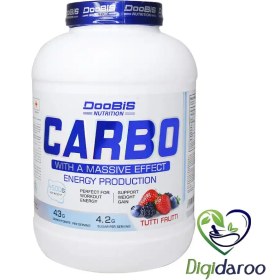 تصویر پودركربو 100 درصد 4500 گرم دوبیس ا DooBIS CARBO 100 percent energy booster 4.5 kg DooBIS CARBO 100 percent energy booster 4.5 kg