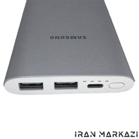 تصویر پاوربانک سامسونگ P1100B ظرفیت 10000 میلی آمپرساعت توان 15 وات P1100B 10000mAh Battery Pack 15W