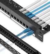 تصویر پچ پنل 24 پورت شیلد دار Cat.6 