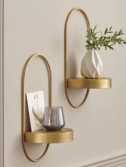 تصویر جاشمعی دیواری - طلایی 