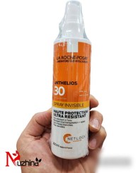 تصویر اسپری ضد آفتاب لاروش پوزای مناسب انواع پوست حتی حساس حاوی spf30 La roche Posai sunscreen spray SPF 30