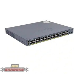 تصویر سوئیچ سیسکو مدل WS-C2960X-48FPD-L استوک Cisco WS-C2960X-48FPD-L 48Port Switch Stock