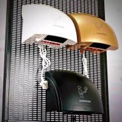 تصویر دست خشک‌کن برقی اتوماتیک L2000مدل Hand Dryer کم‌مصرف و کاملاً بهداشتی - مشکی L2000 Automatic Hand Dryer – High-Speed, Hygienic, Low Energy