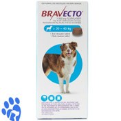 تصویر قرص ضد کک و کنه سگ براوکتو – Bravecto (20 تا 40 کیلو) Bravecto Flea and Tick Chew for Dogs 44-88 lbs (20-40 kg) - Blue 1 Chew