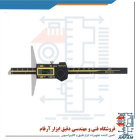 تصویر کولیس عمق سنج دیجیتال آسیمتو 150 میلی متر مدل 7-06-327 Asimeto ABS Digital Depth Caliper 327-06-7