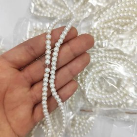 تصویر مروارید سنگی شیری سایز 4میل 