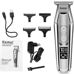 تصویر ماشین اصلاح موی سر و صورت کیمی مدلKM-5027 همراه آداپتور KEMEI KM-5027 hair clipper