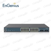 تصویر سوئیچ 24 پورت PoE EWS7928FP-FIT مدیریتی انجنیوس EnGenius EnGenius EWS7928FP-FIT 24-port PoE switch