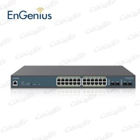 تصویر سوئیچ 24 پورت PoE EWS7928FP-FIT مدیریتی انجنیوس EnGenius EnGenius EWS7928FP-FIT 24-port PoE switch