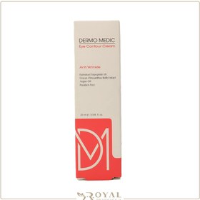 تصویر کرم دور چشم مناسب چروک های سطحی 20میل درمو مدیک Dermo Medic Eye contour Cream Anti