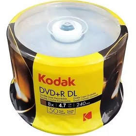 تصویر دی وی دی خام کداک بسته 50 عددی Kodak 