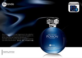 تصویر ادو پرفیوم زنانه مدل Midnight Poison حجم 100 میلی لیتر بایلندو Bailando Midnight Poison Eau De Parfum For Woman 100 ml