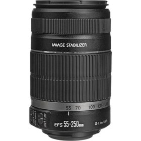 تصویر لنز دوربین کانن مدل EF-S 55-250 میلی متر f/4-5.6 IS II ا Canon EF-S 55-250mm f/4-5.6 IS II Canon EF-S 55-250mm f/4-5.6 IS II