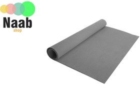 تصویر فون مخمل طوسی 3*2 