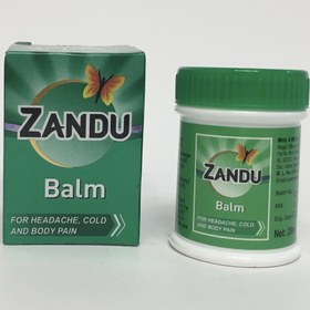 تصویر زاندو بالم (مرهم درد) برای سردرد، سرماخوردگی و بدن درد 25 گرمیZANDU Balm for headache , cold and body pain 