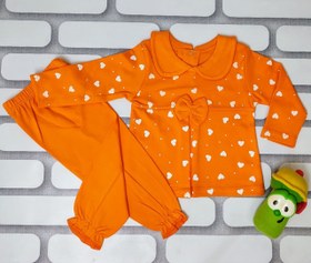 تصویر بلوز و شلوار قلبی 