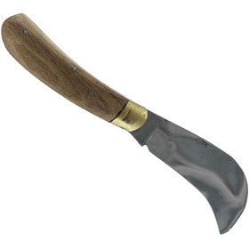 تصویر چاقوی باغبانی پیوندی رستمی دسته چوبی ۱۶ سانتی Gardening knife