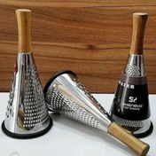 تصویر رنده مخروطی شنگیا بزرگ با دسته چوبی 