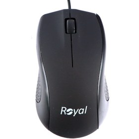 تصویر موس سیمی مدل Royal R-M201 