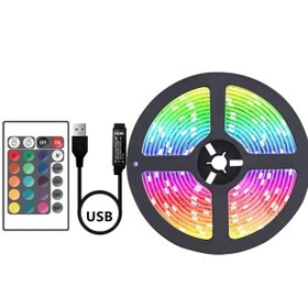 تصویر ریسه آر جی بی - 5 RGB strip