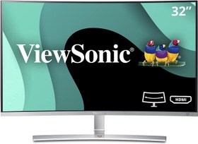 تصویر ViewSonic VX3216-SCMH-W 32 اینچ 1080p 1800R منحنی ... 