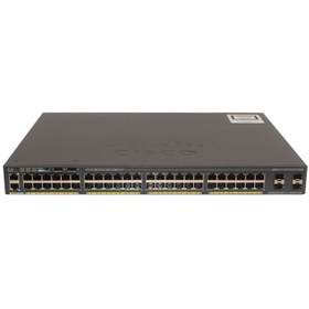 تصویر سوئیچ سیسکو مدل WS-C2960X-48LPS-L Cisco Switch WS-C2960X-48LPS-L