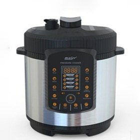 تصویر زودپز برقی دیجیتال مایر مدل MR-4747 - سفید ا Maier Digital Pressure Cooker MR-4747 Maier Digital Pressure Cooker MR-4747