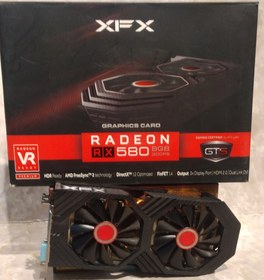 تصویر کارت گرافیک ایکس اف ایکس XFX Rx580-8GB