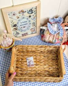 تصویر سبد حصیری 