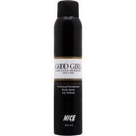 تصویر اسپری بدن زنانه مدل Good girl حجم 200 میل نایس پاپت Nice Puppet Good Girl Spray For Woman 200ml