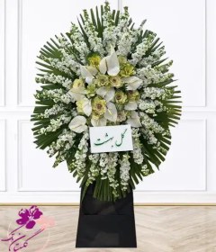 تصویر تاج گل ترحیم کد A2 