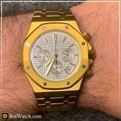 تصویر ساعت ای پی سه موتوره گلد کرنوگراف Audemars Piguet 