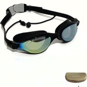 تصویر عینک شنا اسپیدو مدل S101 قاب طلایی 