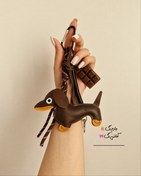 تصویر چارم بگ آویز کیف گربه و سگ 