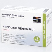 تصویر قرص پی اچ (pH) فنول رد کمپانی لاویباند آلمان (Lovibond) 