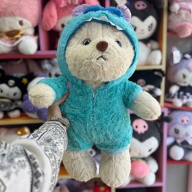 تصویر عروسک خرس لباس سالیوان 