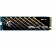 تصویر اس اس دی SPATIUM M450 اینترنال ۵۰۰ گیگ ام اس ای NVMe M.2 ا MSI SPATIUM M450 500GB PCIe 4.0 NVMe M.2 Internal SSD MSI SPATIUM M450 500GB PCIe 4.0 NVMe M.2 Internal SSD