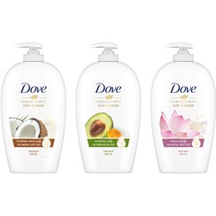 تصویر صابون مایع (مایع دستشویی) داو حجم 450 میل (واردات قانونی ارسال از منطقه آزاد ارس) | مرطوب کننده دست 