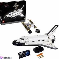 تصویر لگو سری آیکون مدل شاتل فضایی دیسکاوری ناسا 10283 - LEGO NASA Discovery Space Shuttle 10283 2354 قطعه