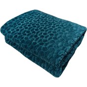 تصویر پتو مسافرتی گلبافت مدل فلورا کد A500 سایز 170×220 سانتی متر - گیلاسی 