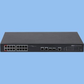 تصویر سوئیچ 16 پورت داهوا DH-PFS4218-16ET-240 16Port managed POE Switch Dahua