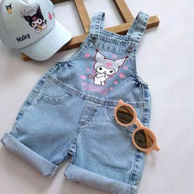 تصویر بیلر جین شلوارکی کرومی 