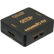 تصویر تبدیل Detex+ Detex+ AV to HDMI Converter