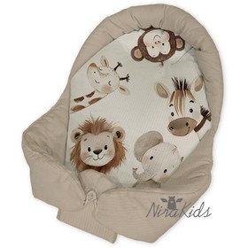 تصویر آغوشی طرح حیوانات هپی 