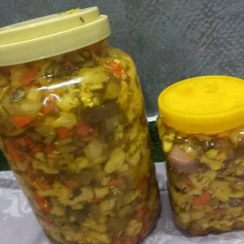 تصویر ترشی مخلوط هفت بیجار 